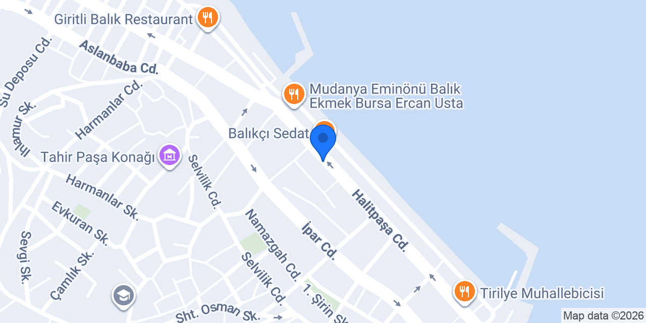 Sansiro Parfüm Mudanya konumu