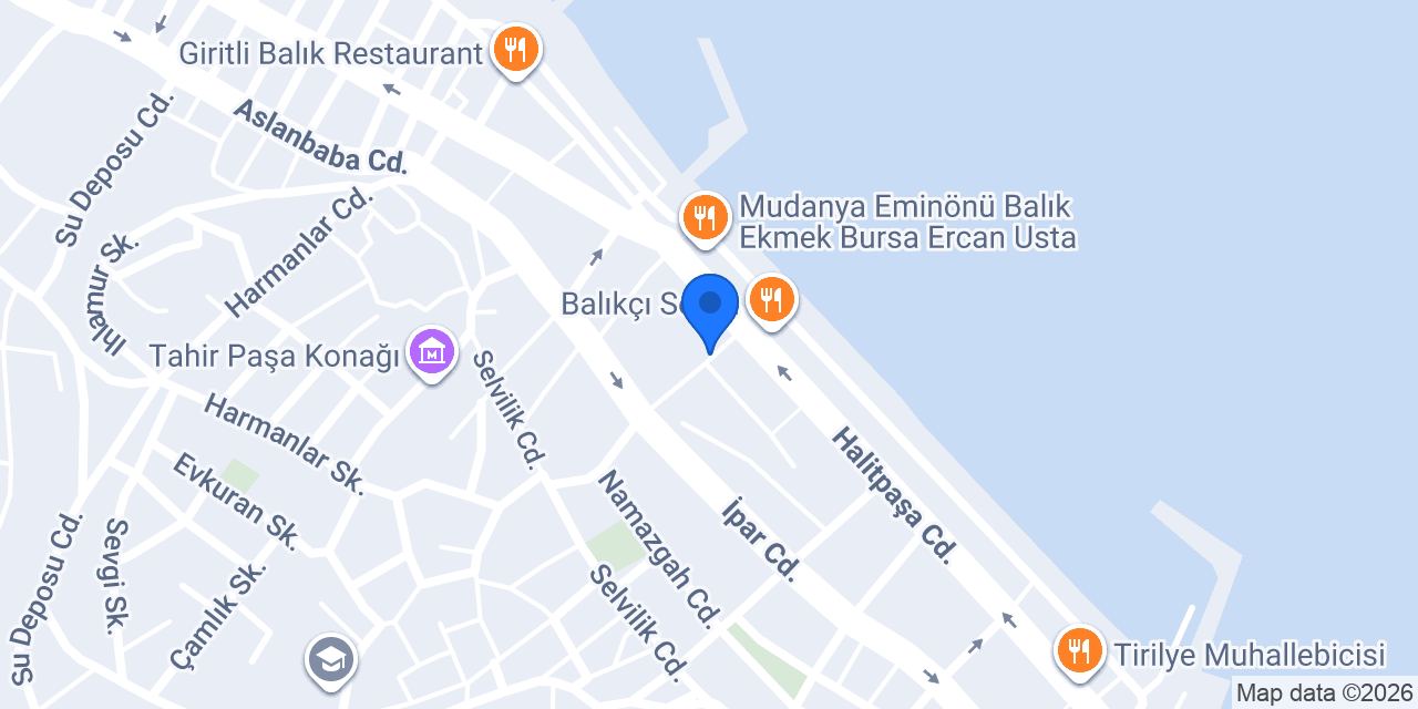 Mudanya Elektirik Tesisat konumu