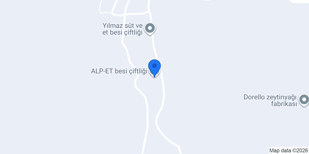 ALP-ET besi çiftliği konumu