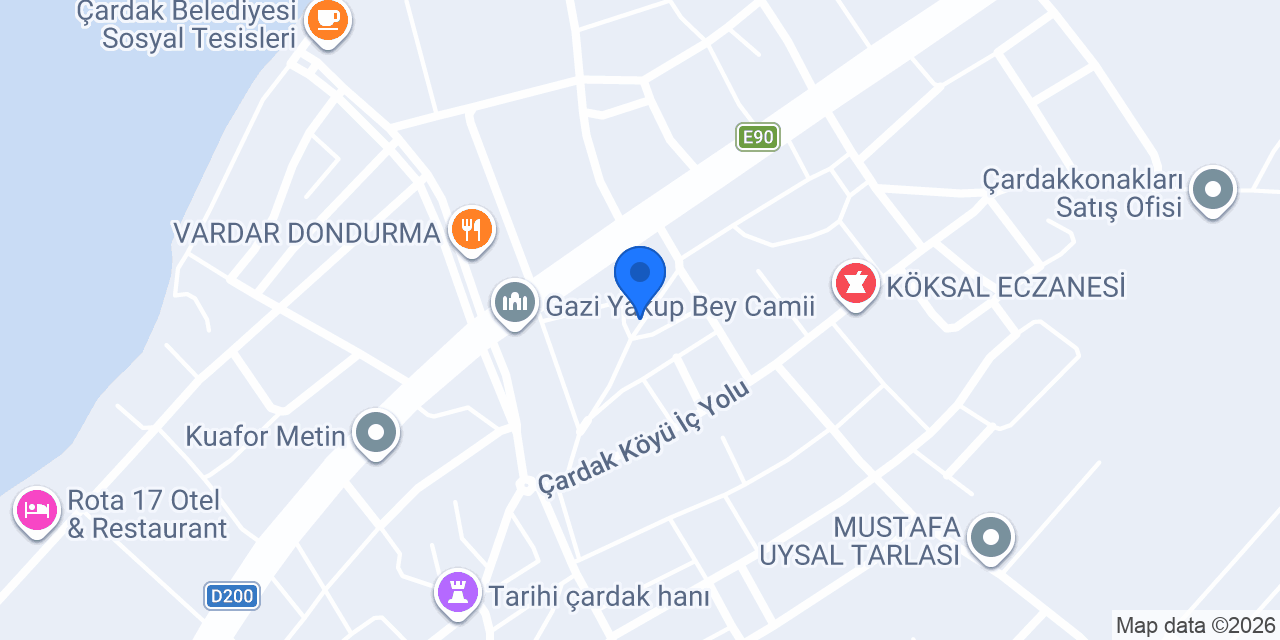 Troya Car Care konumu