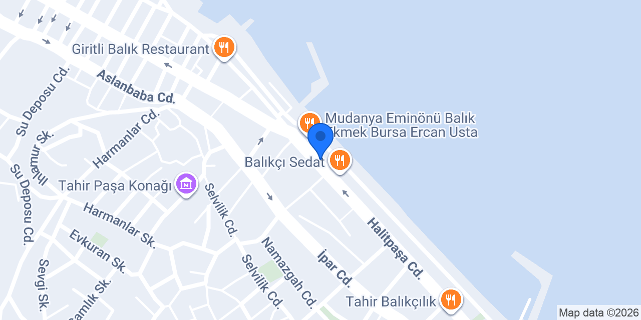 Ada Midye - Kokoreç konumu