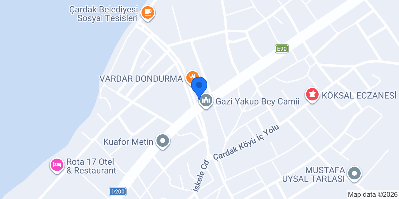 Şen Elektronik konumu