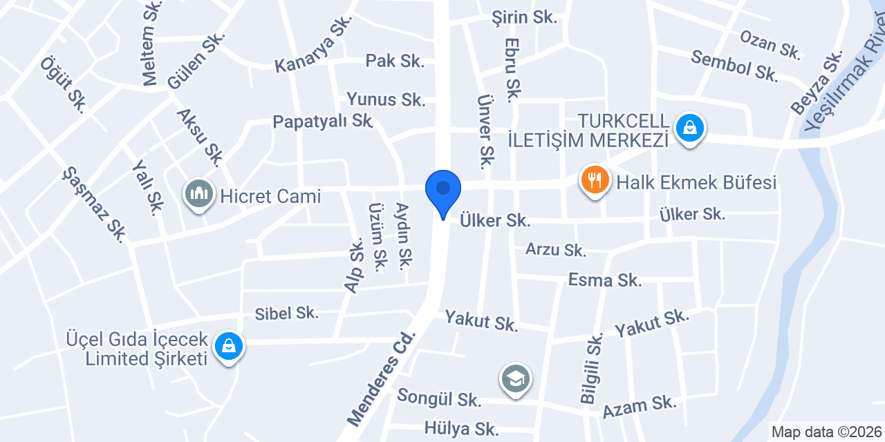 Yedirir Veteriner Kliniği konumu