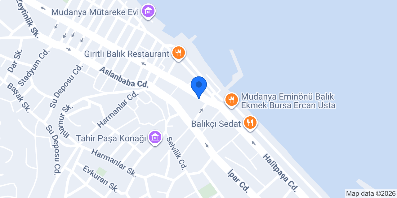 Tapu Müdürlüğü konumu