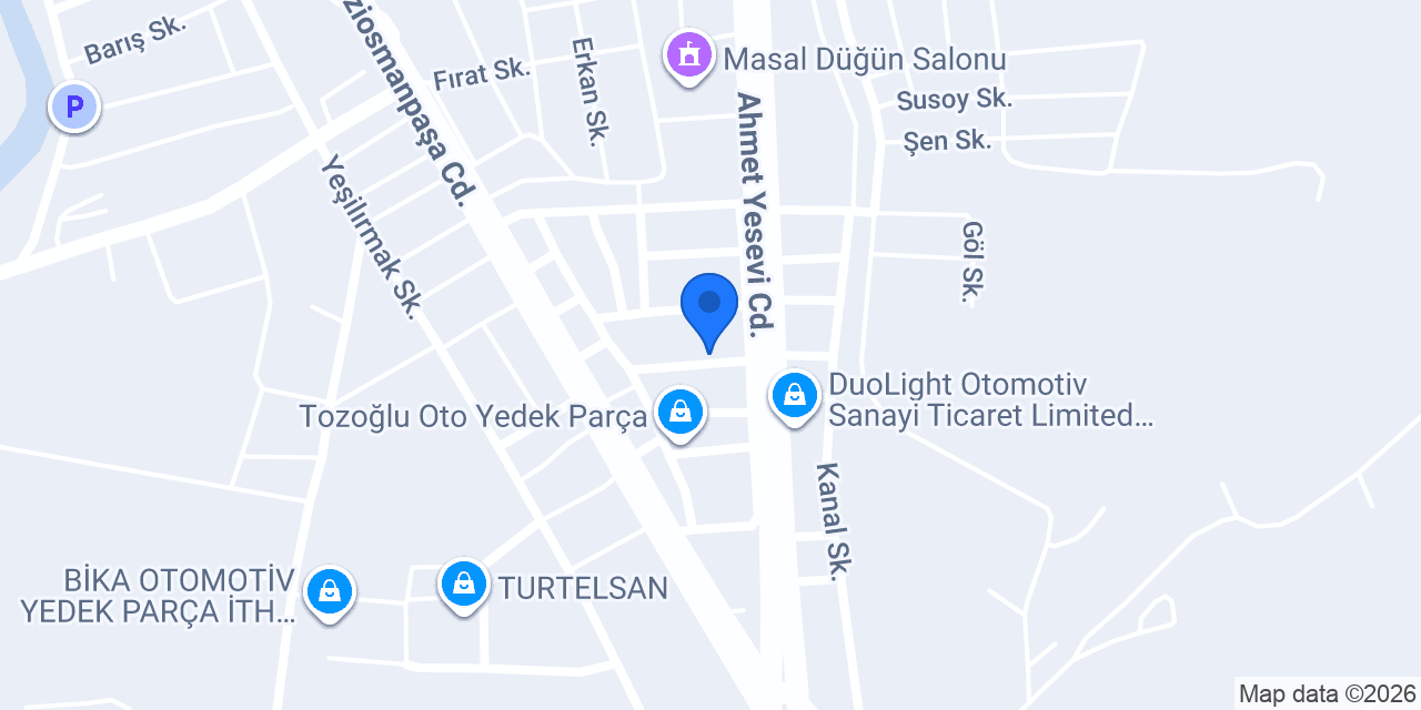 Imaj Oto Servis konumu