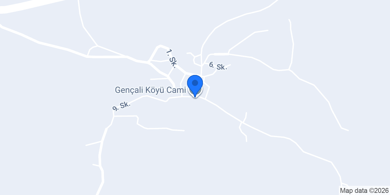 Gençali Köyü Kıraathanesi konumu