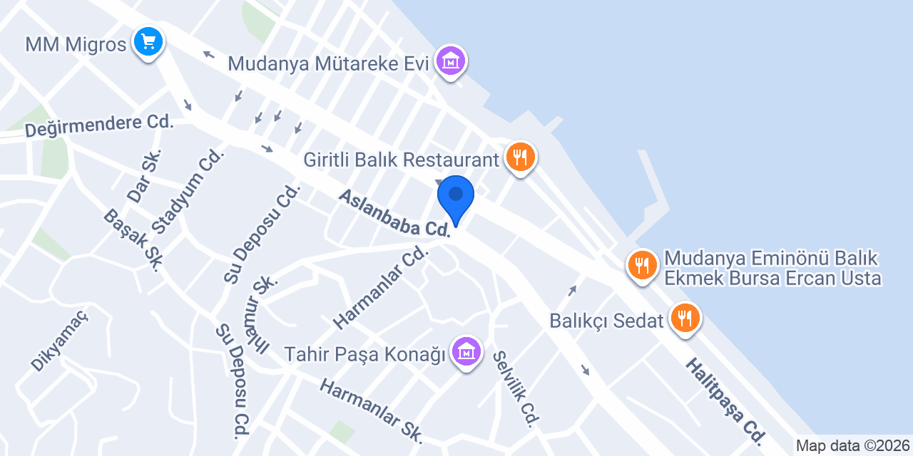 Villa Marina Mudanya konumu
