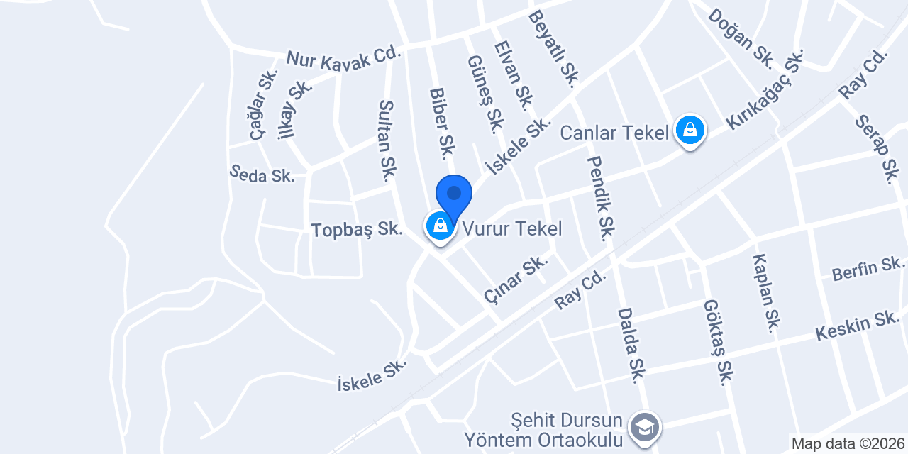 Gürsel Mahallesi Muhtarlığı konumu