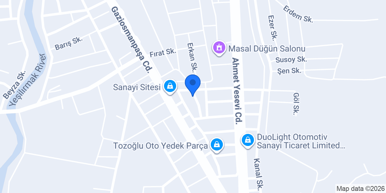 Özlü Oto Servis konumu