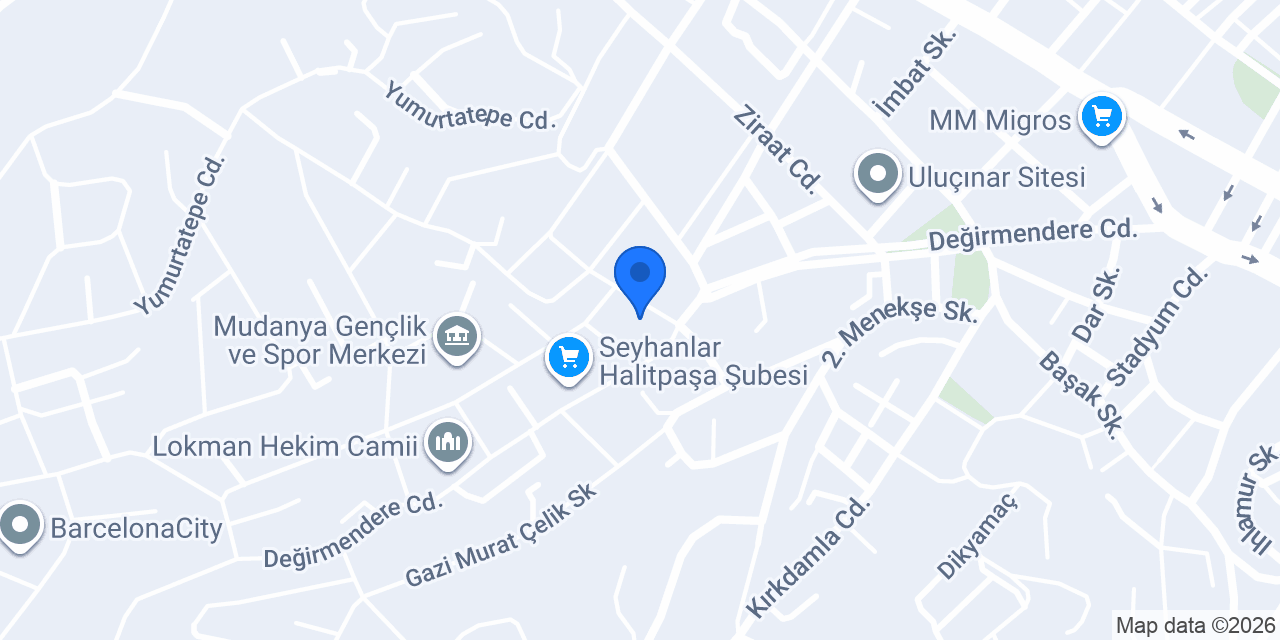 Mudanya Diyetisyen Özge Erim konumu