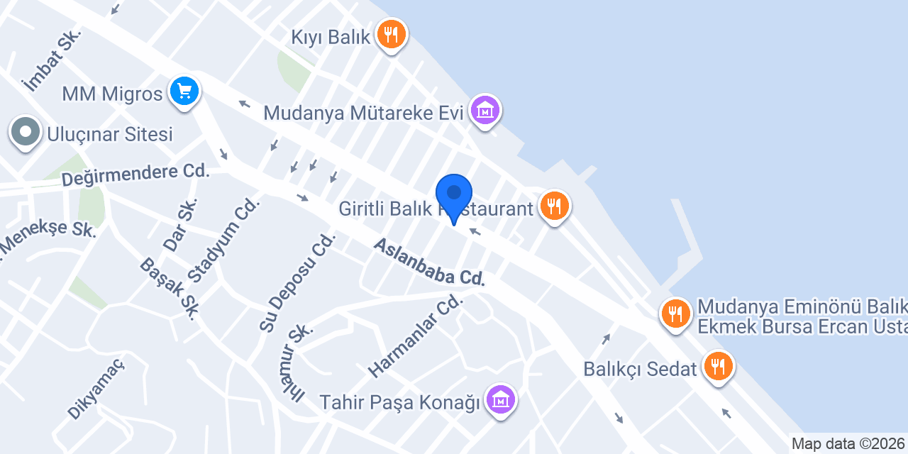 Sigorta sepeti Mudanya konumu
