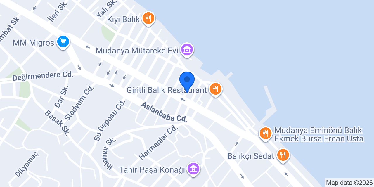 Kafe Halide'nin Yeri konumu