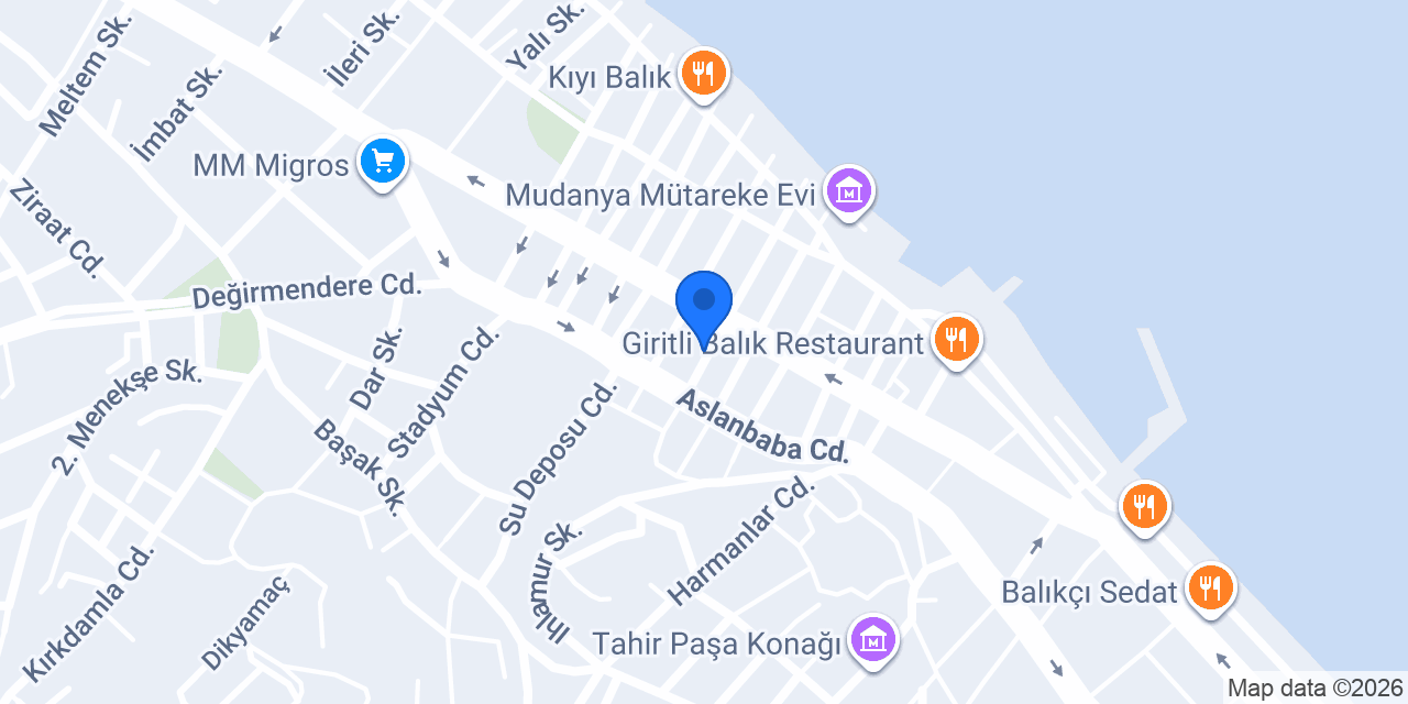 MUDANYA ORİJİN MİMARLIK MÜH.LTD.ŞTİ. konumu