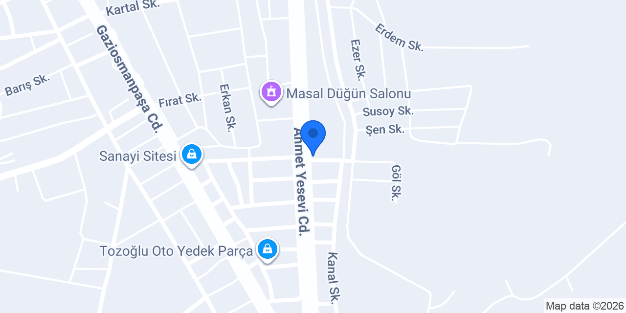 Özel Turhal Diyaliz Merkezi konumu