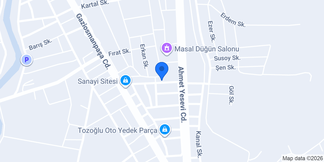 ŞEN DEMİR DOGRAMA konumu