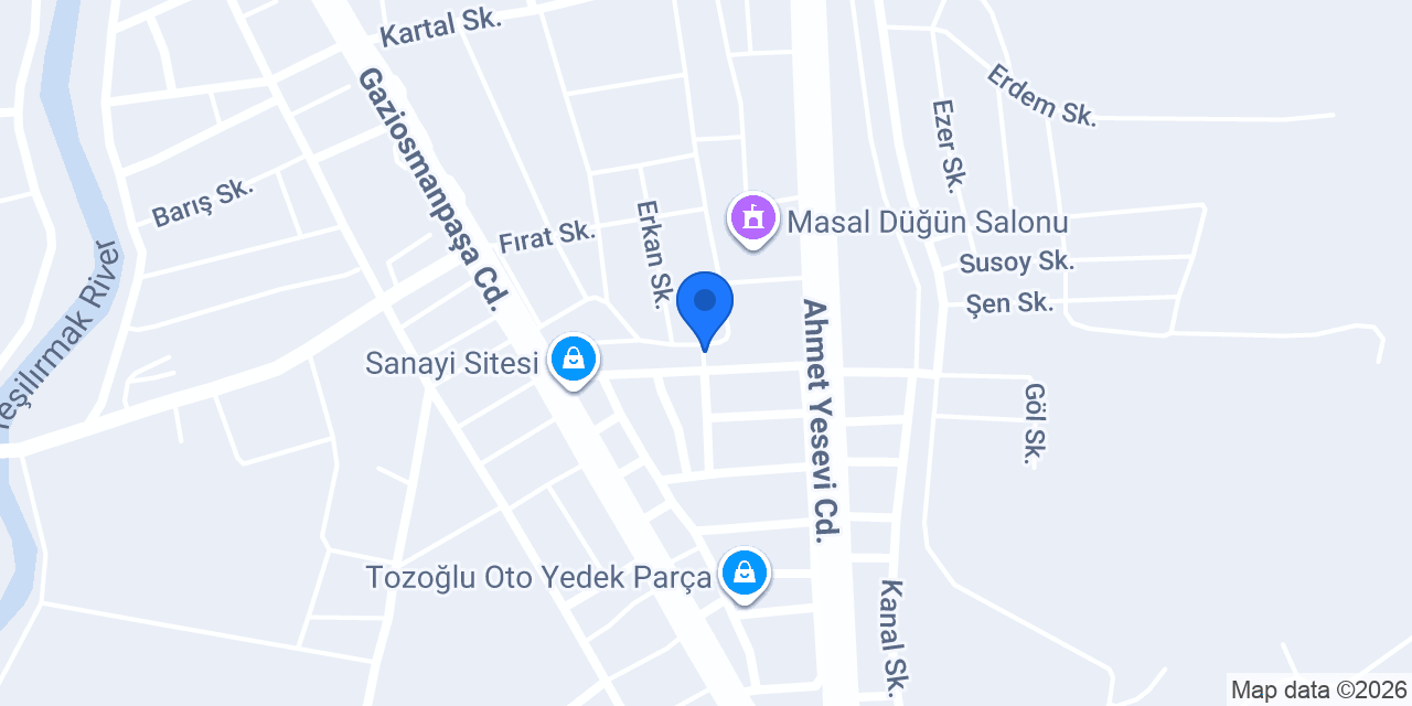 Kaş Oto Cam konumu