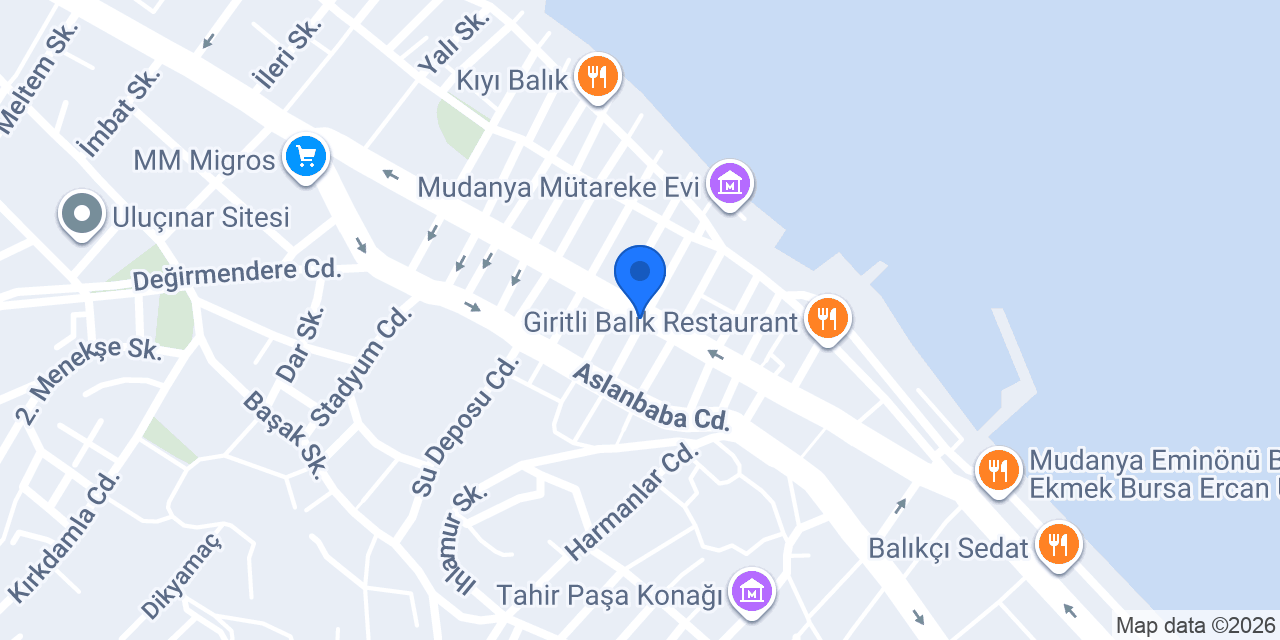 ÜNAL ÇİFTLİĞİ MUDANYA konumu