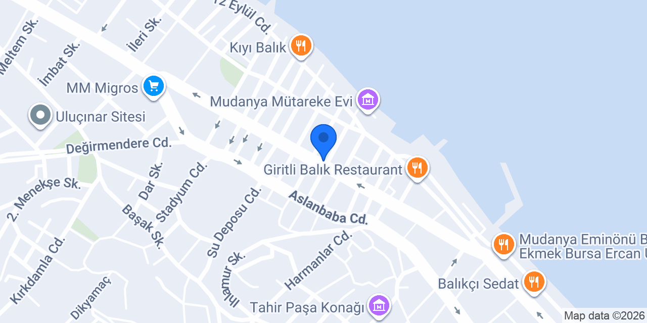 Merkez Şifa Eczanesi konumu