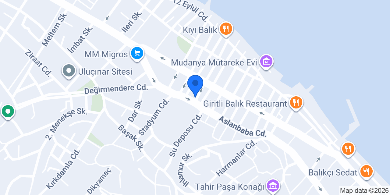 Limon Cafe konumu