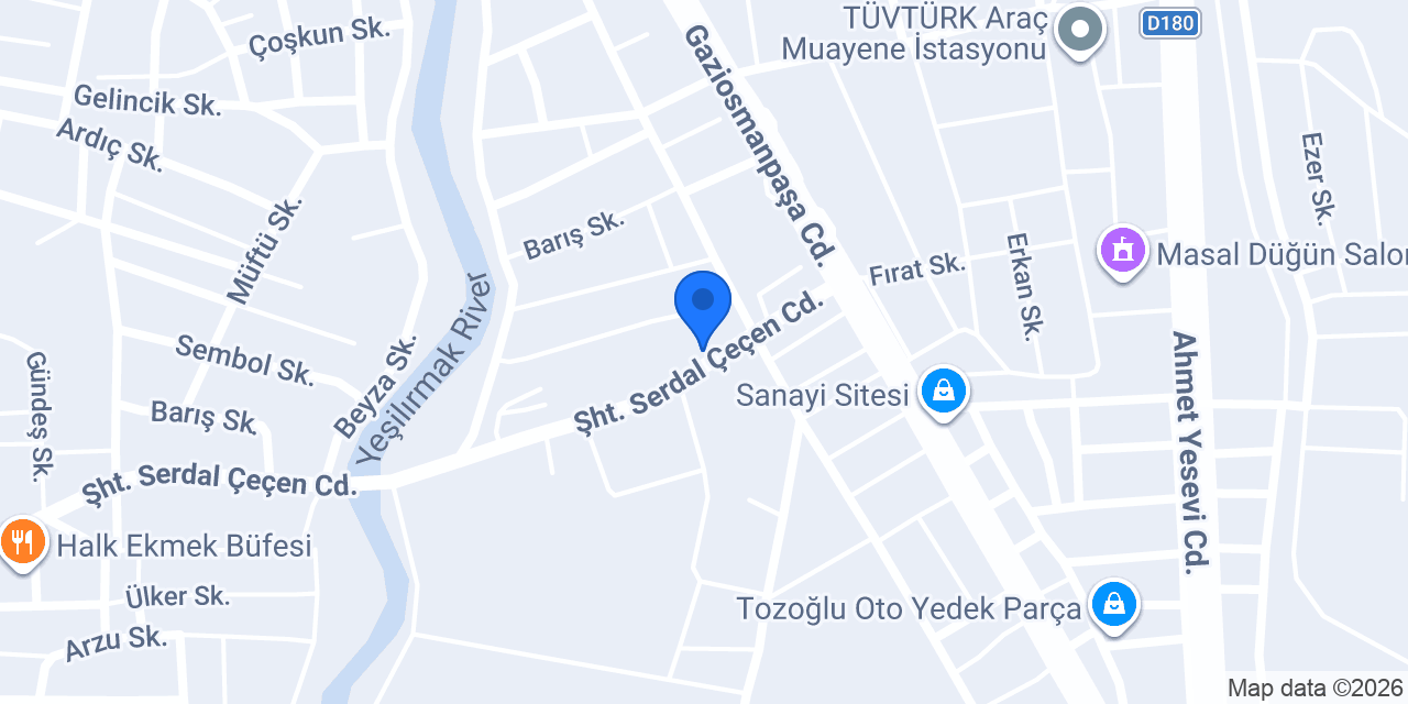 AKSA Mobilya konumu