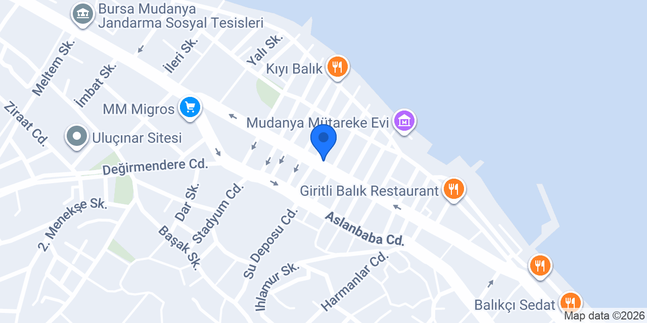 Cennet Unlu Mamulleri konumu