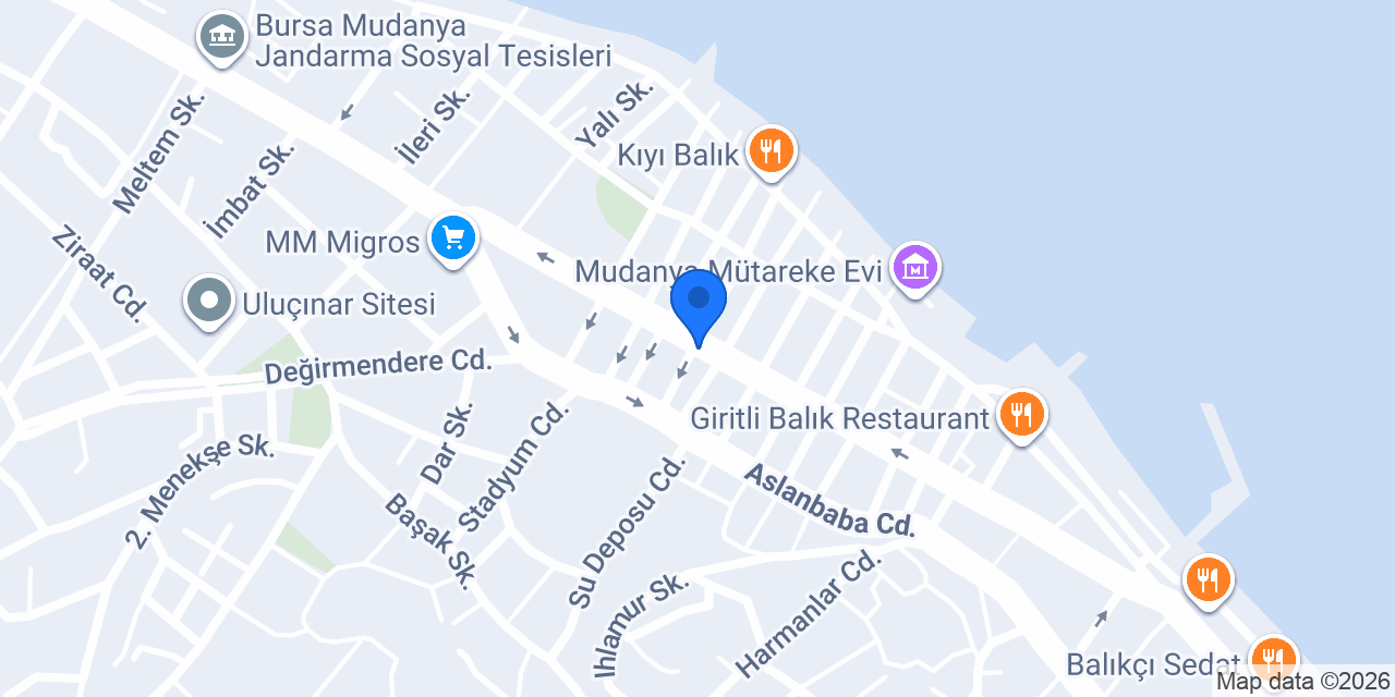 Tirilye Mutfağı konumu