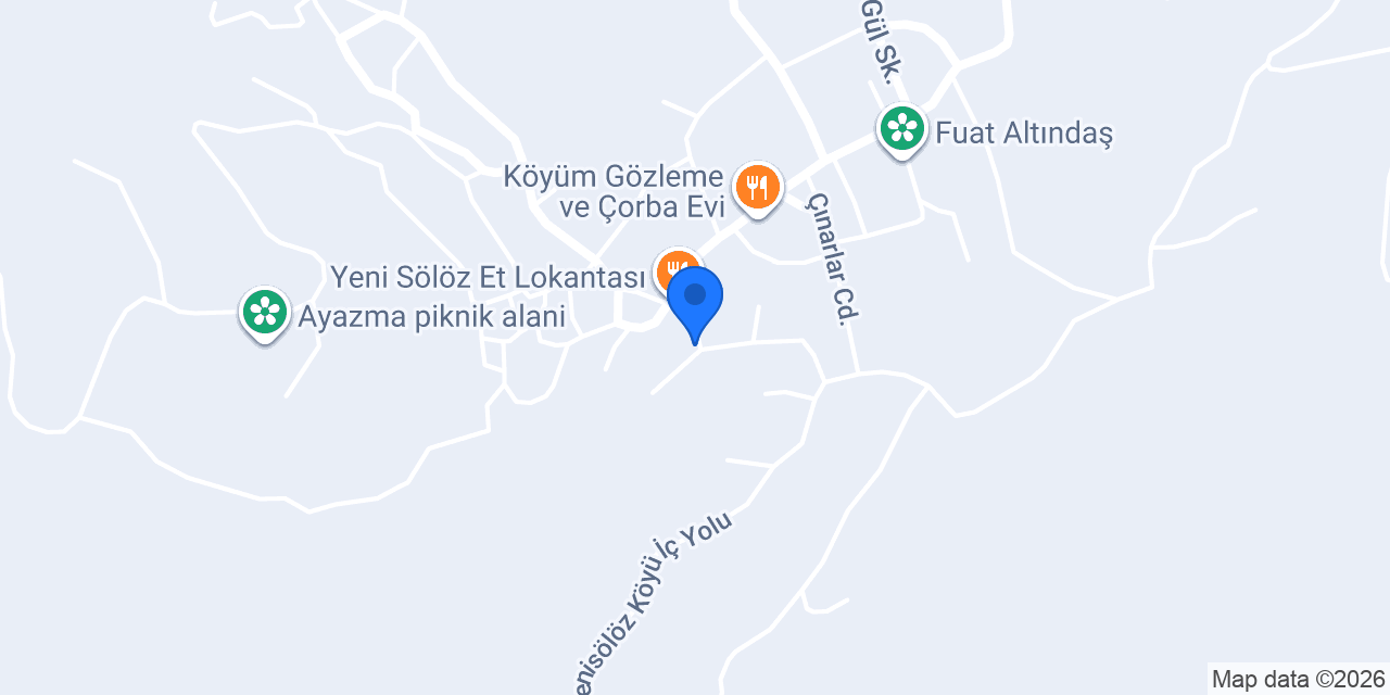 Yenisölöz Masör konumu