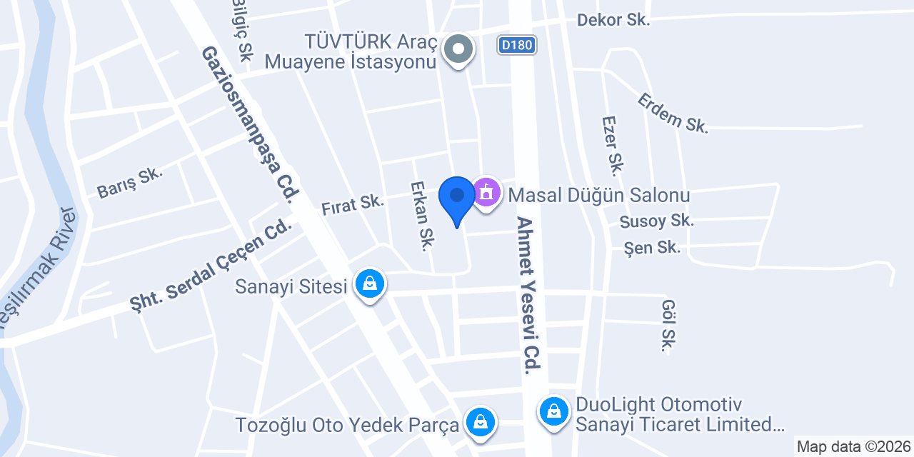 ROL OTO SERVİSİ konumu