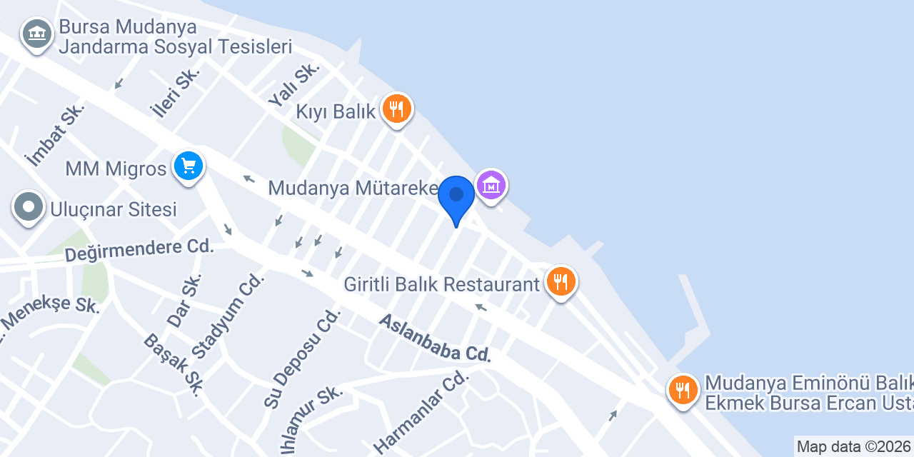 Coi Deluxe Mudanya konumu