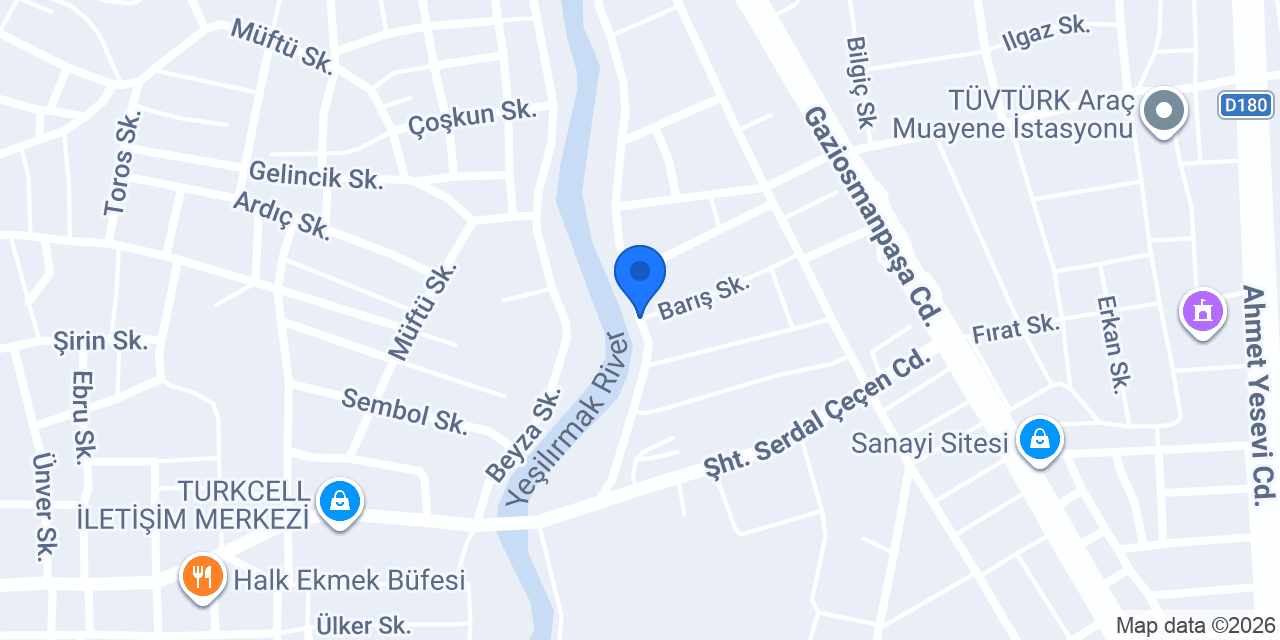 Rıdvan Mobilya konumu