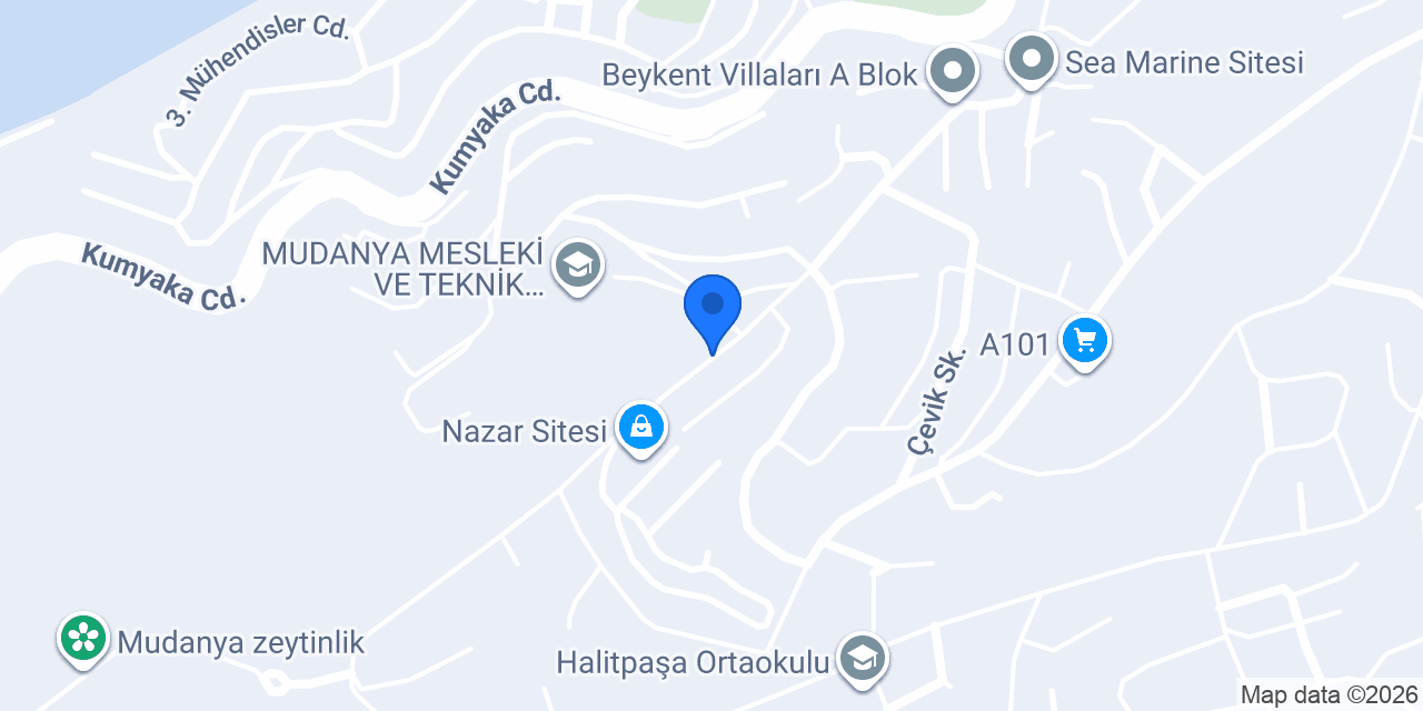 Beyaz Emlak konumu