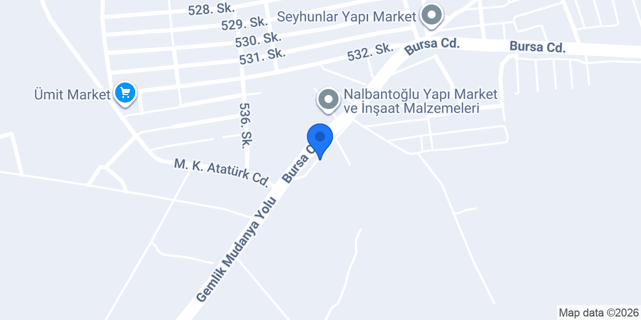 Yağmur Yds Peyzaj konumu