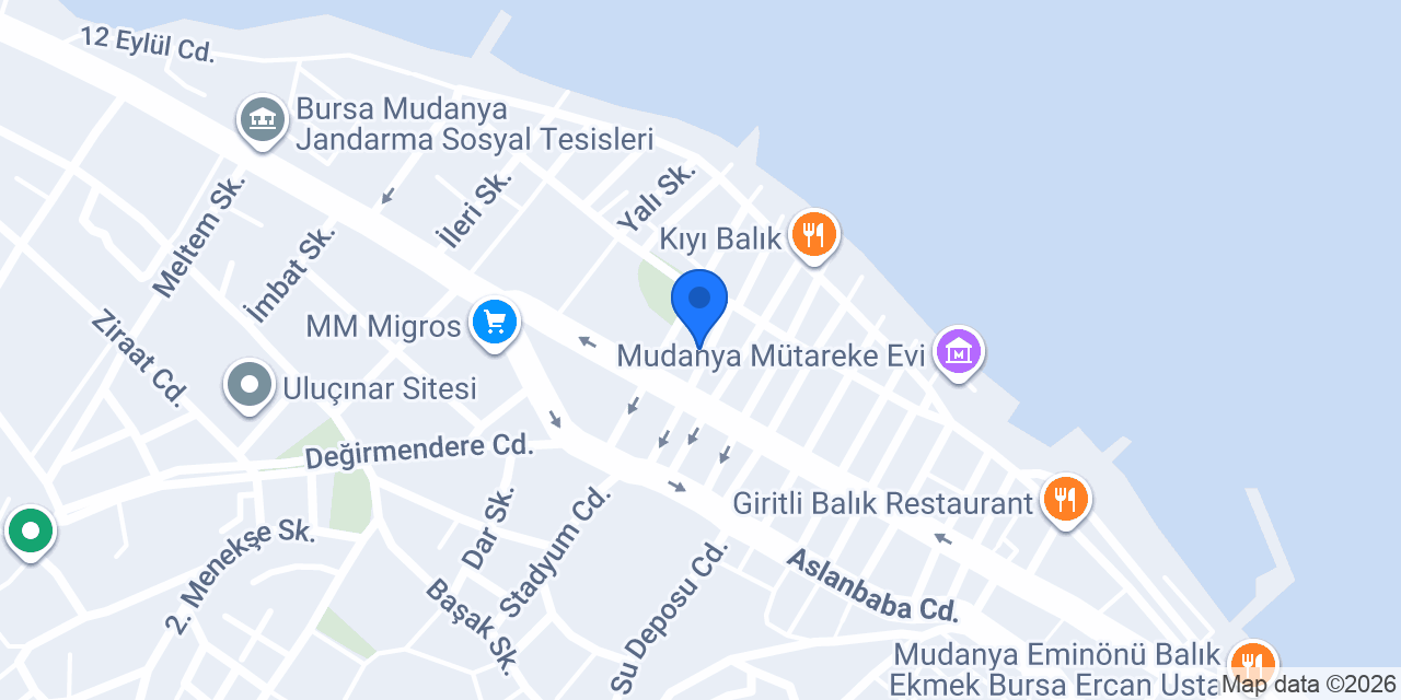 Bayrak Ekmek Fırını konumu