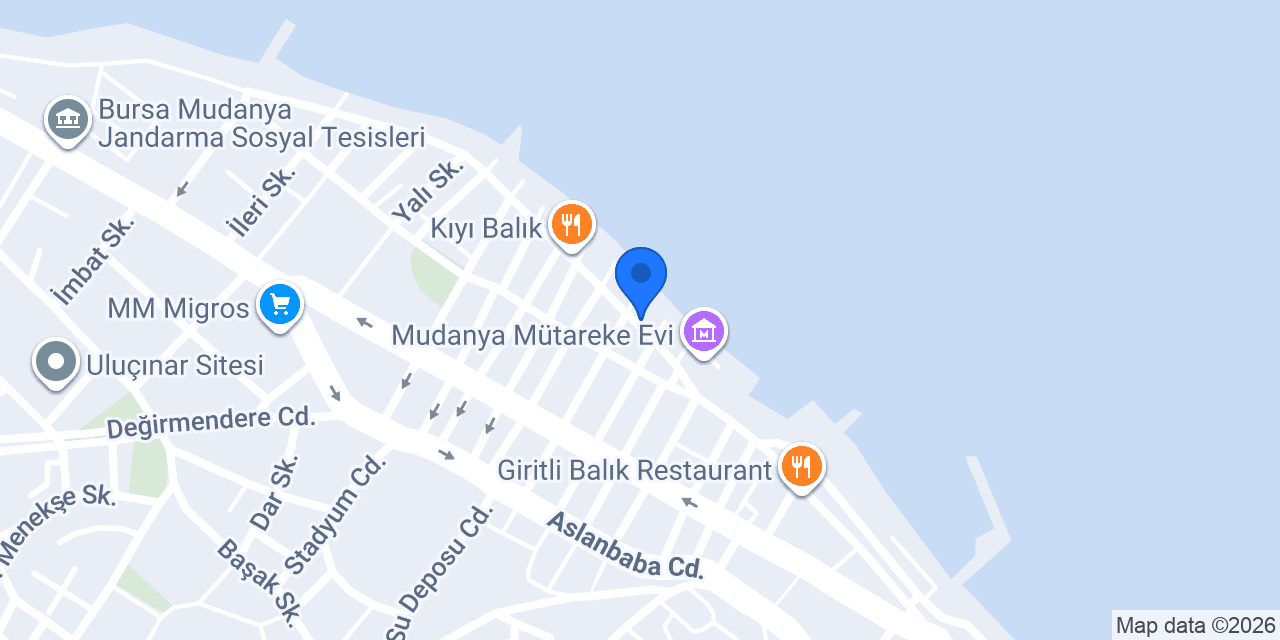 Poyraz Meze & Balık konumu