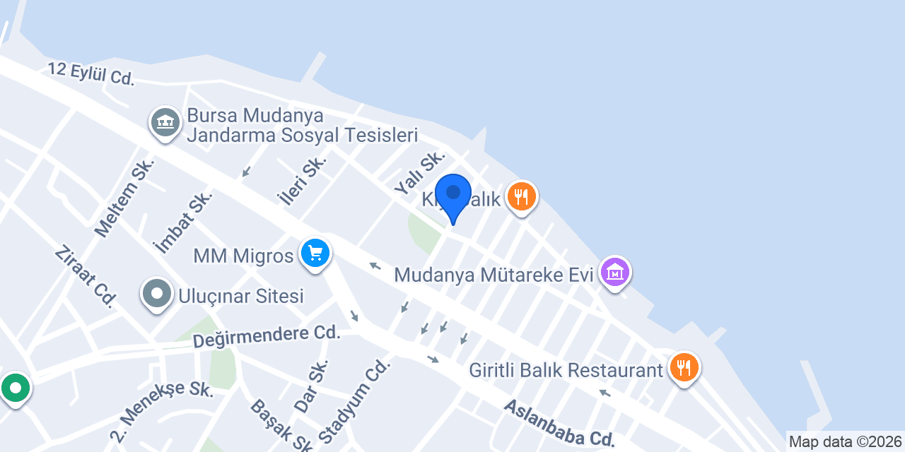 Sude Yapı Dekorasyon konumu