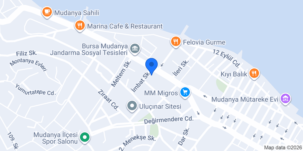 TEK DÖNER konumu