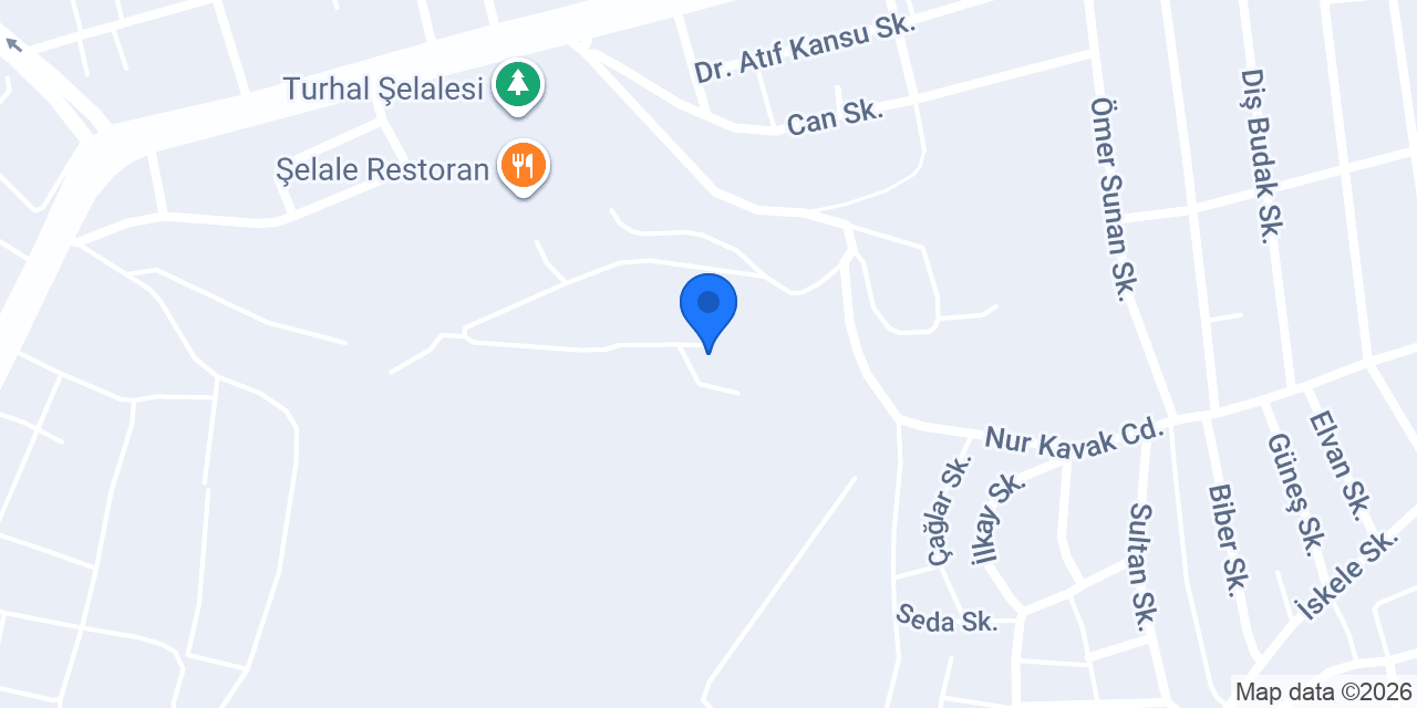 Turhal Polis Evi konumu