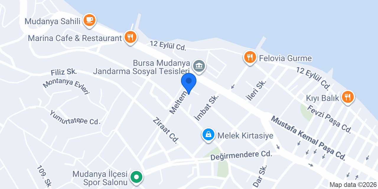 Pera Pilates Studio konumu