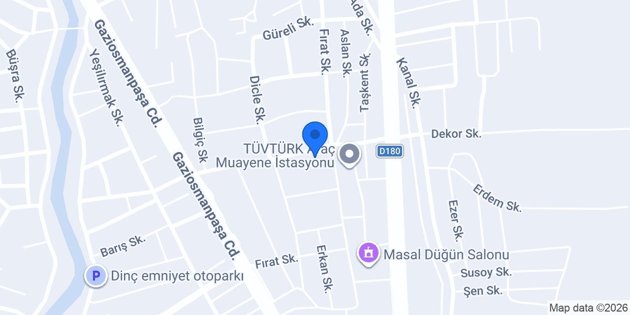 FETİH PARKE VE KAPI konumu