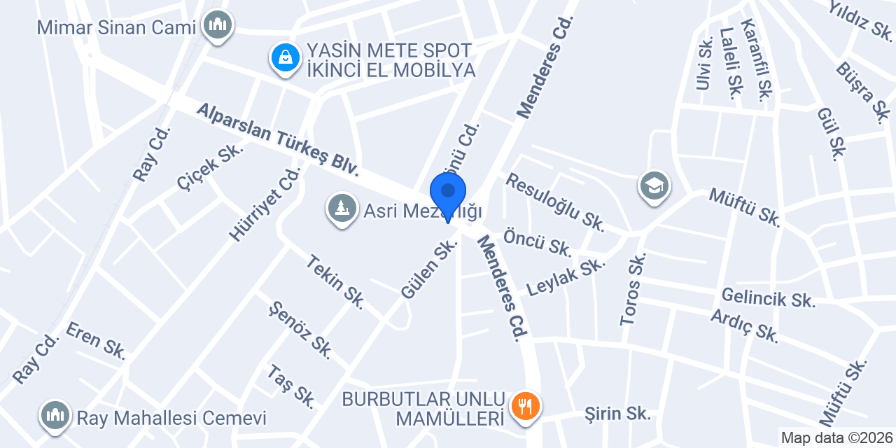 KAZOVA UNLU MAMÜLLERİ konumu