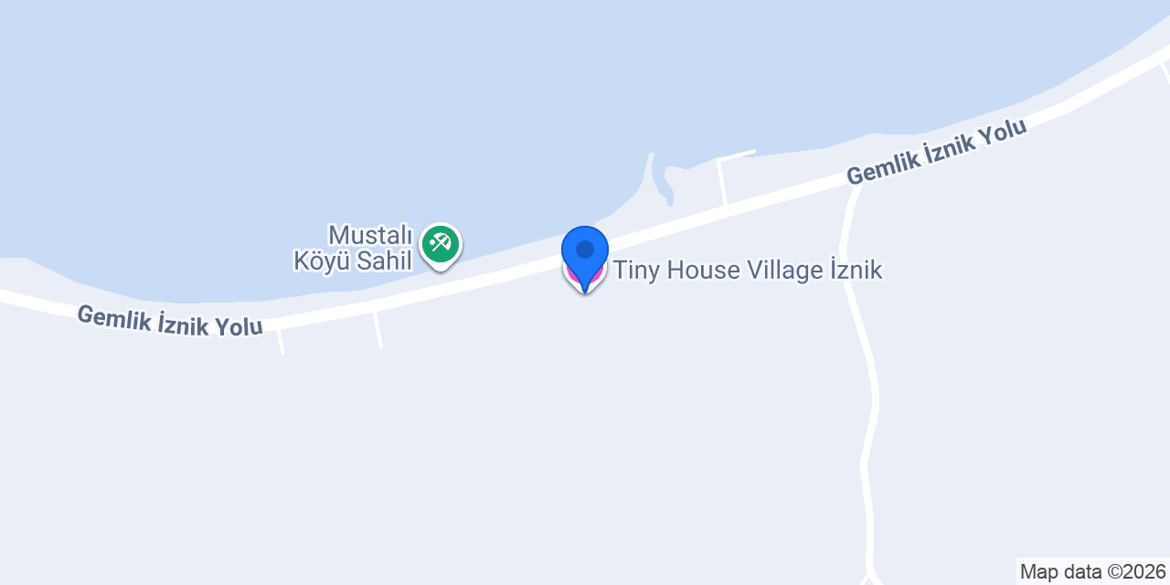 Tiny House Village İznik konumu