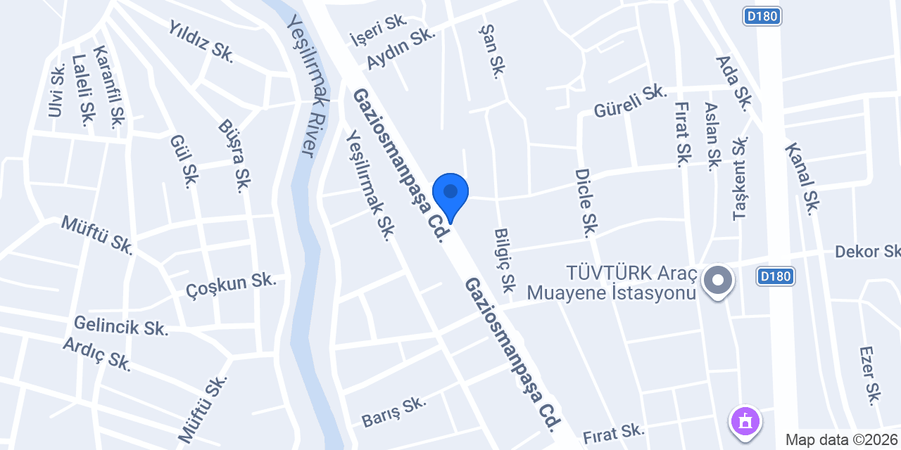 Turhal Tunahan Mobilya konumu