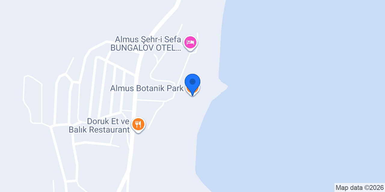 Almus Botanik Park konumu