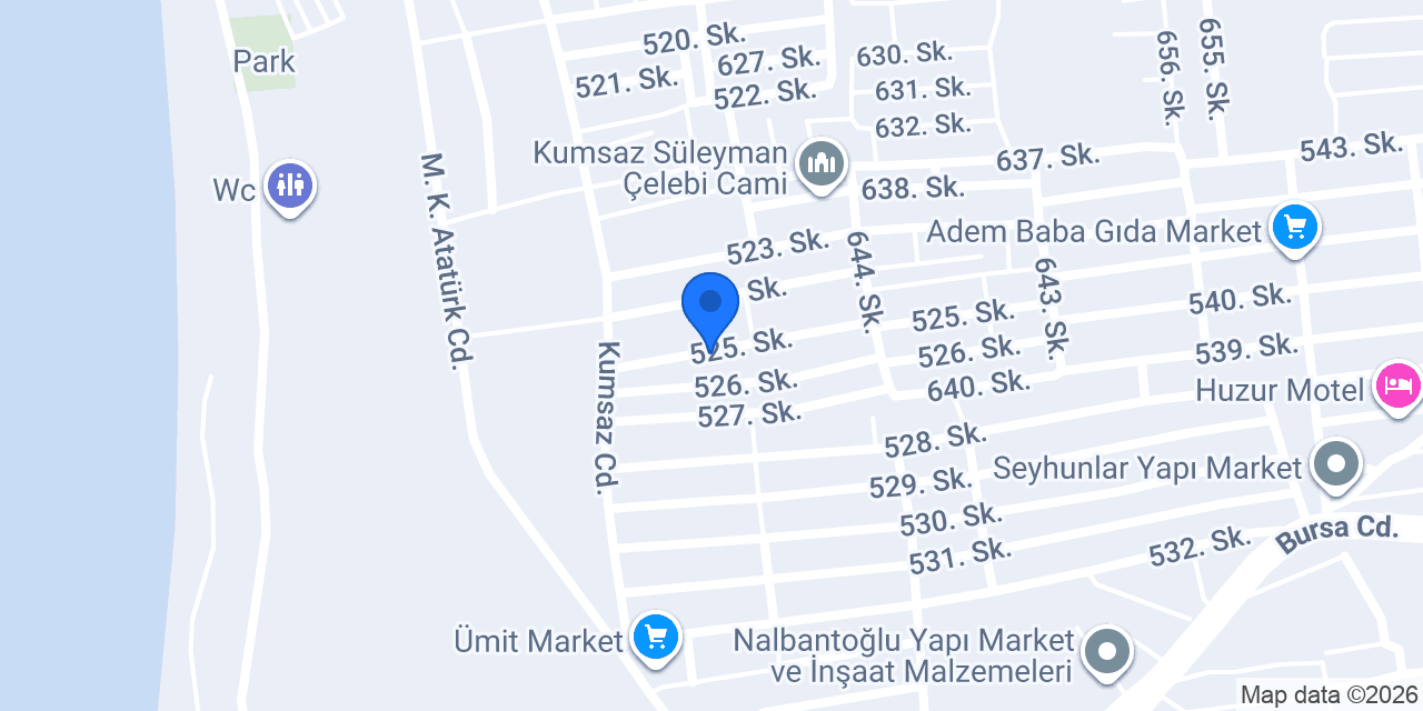Medsa Gıda konumu