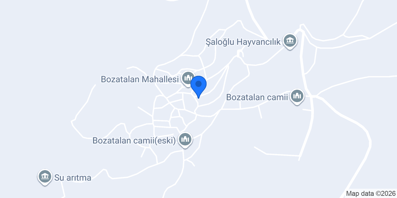 BOZATALAN ORTAOKULU konumu