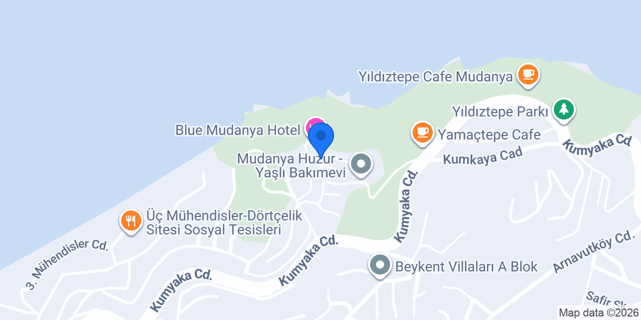 Blue Mudanya Spa Wellness konumu