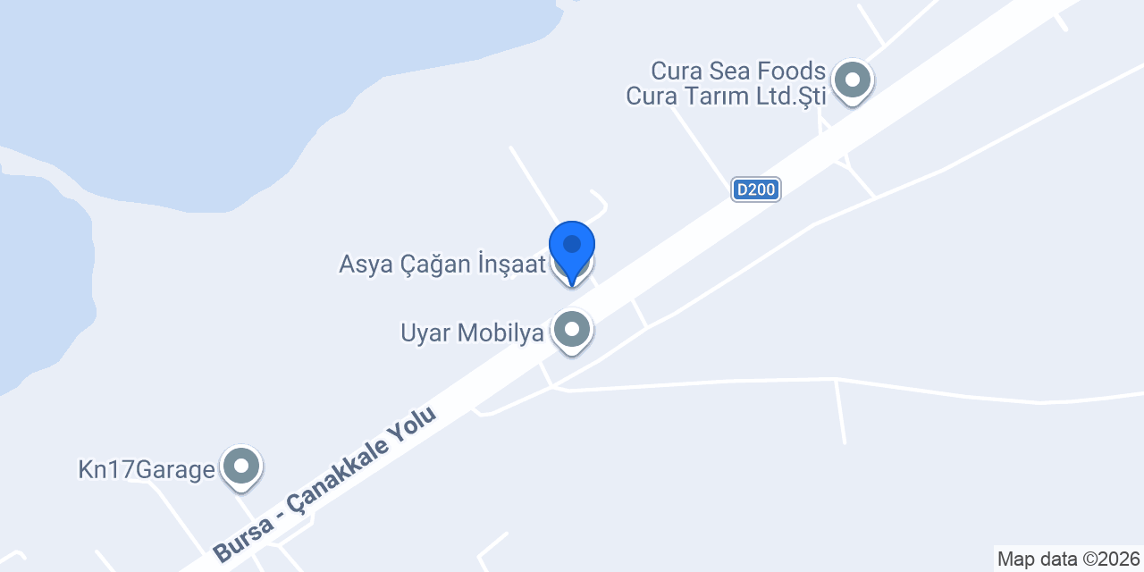 Asya Çağan İnşaat konumu