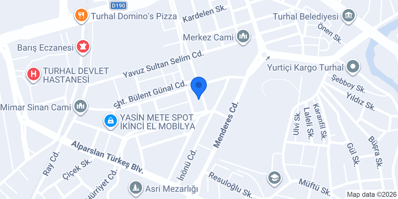 Kanaat Mobilya konumu