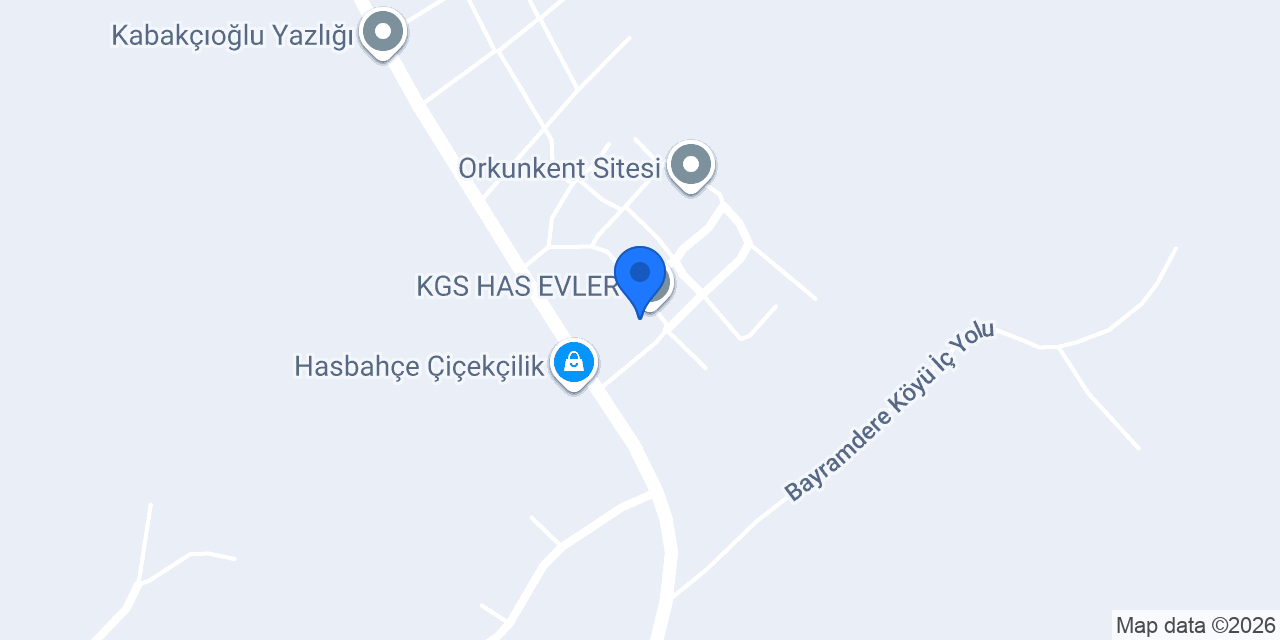 KGS HAS EVLER konumu