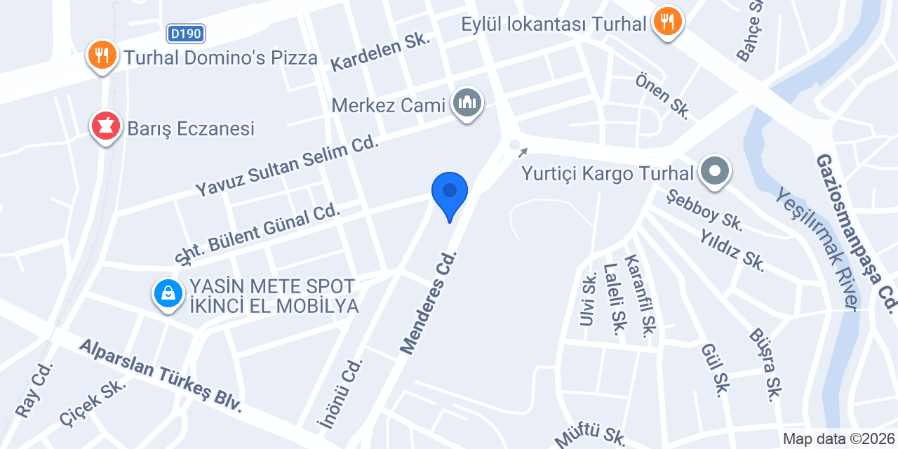 Sunateş Elektronik konumu